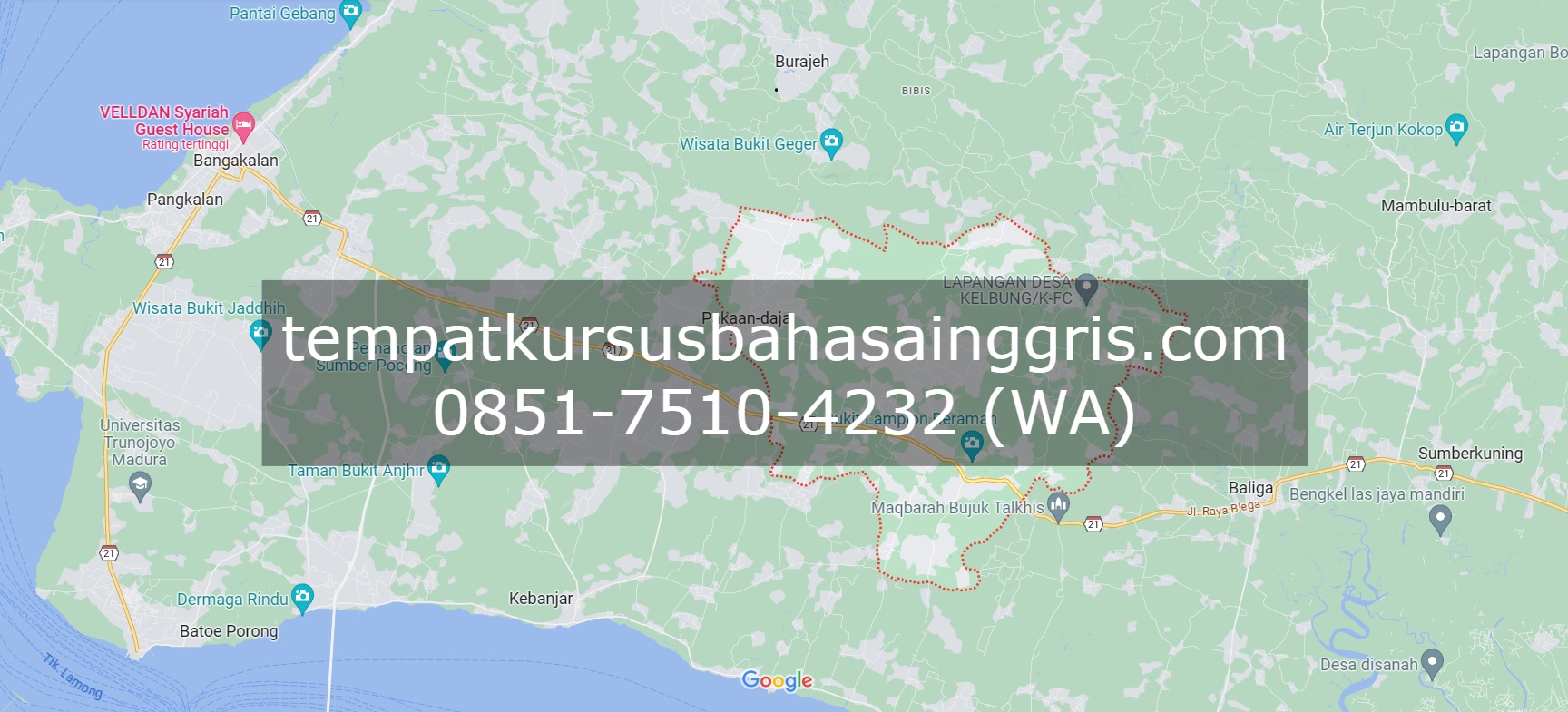 Les Bahasa Inggris di Galis Bangkalan, Bimbingan Belajar (Bimbel) Bahasa Inggris Galis Bangkalan, Privat Bahasa Inggris  Galis Bangkalan