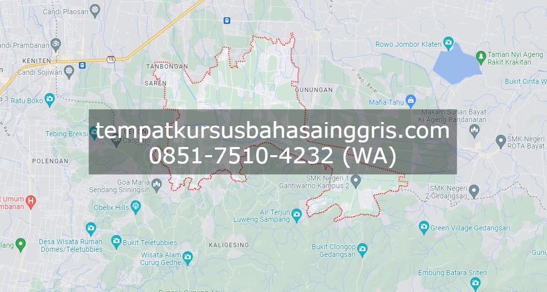 Les Bahasa Inggris di Gantiwarno Klaten, Bimbingan Belajar (Bimbel) Bahasa Inggris Gantiwarno Klaten, Privat Bahasa Inggris Gantiwarno Klaten