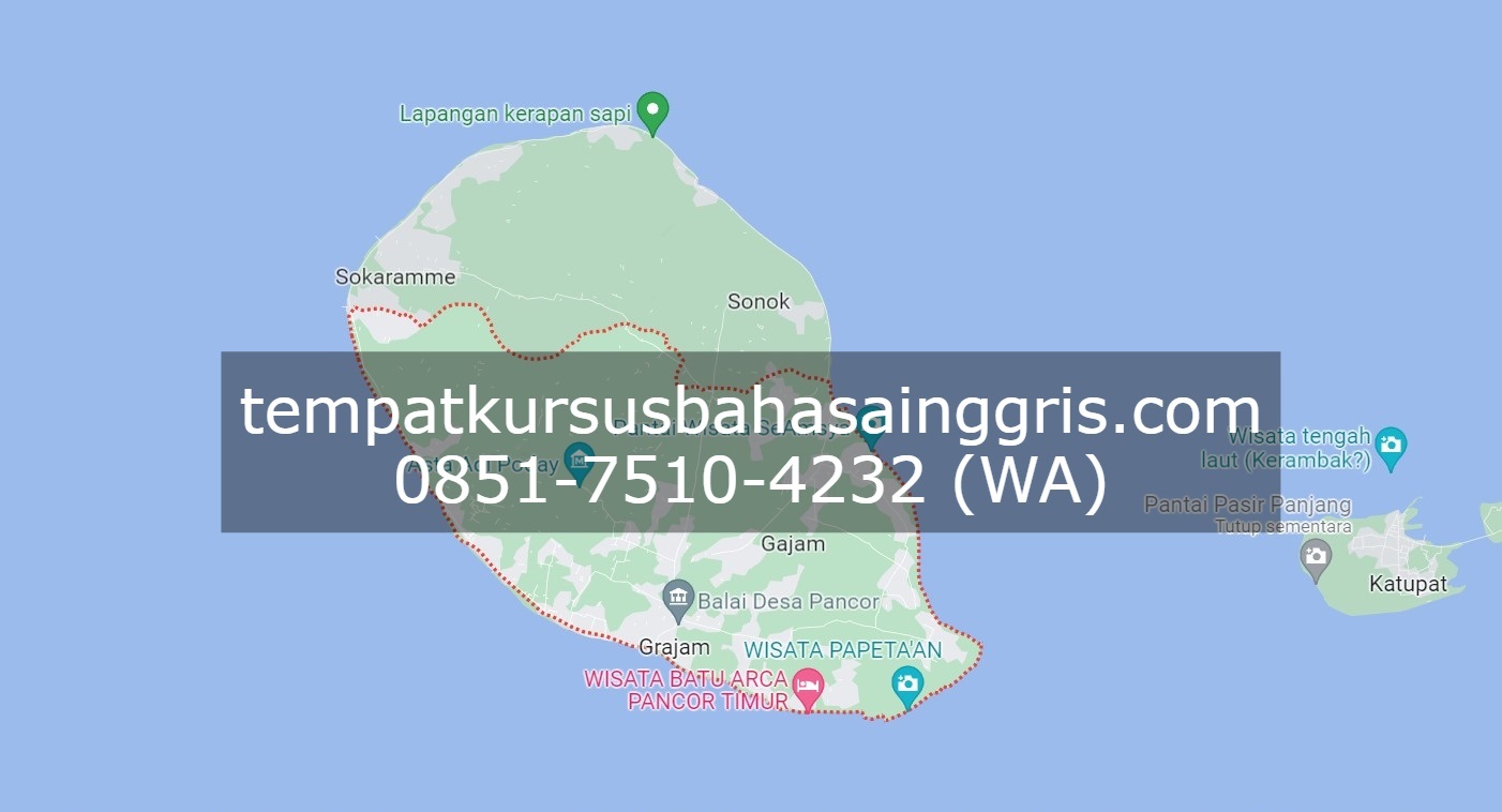 Les Bahasa Inggris di Gayam Sumenep, Bimbingan Belajar (Bimbel) Bahasa Inggris Gayam Sumenep, Privat Bahasa Inggris Gayam Sumenep