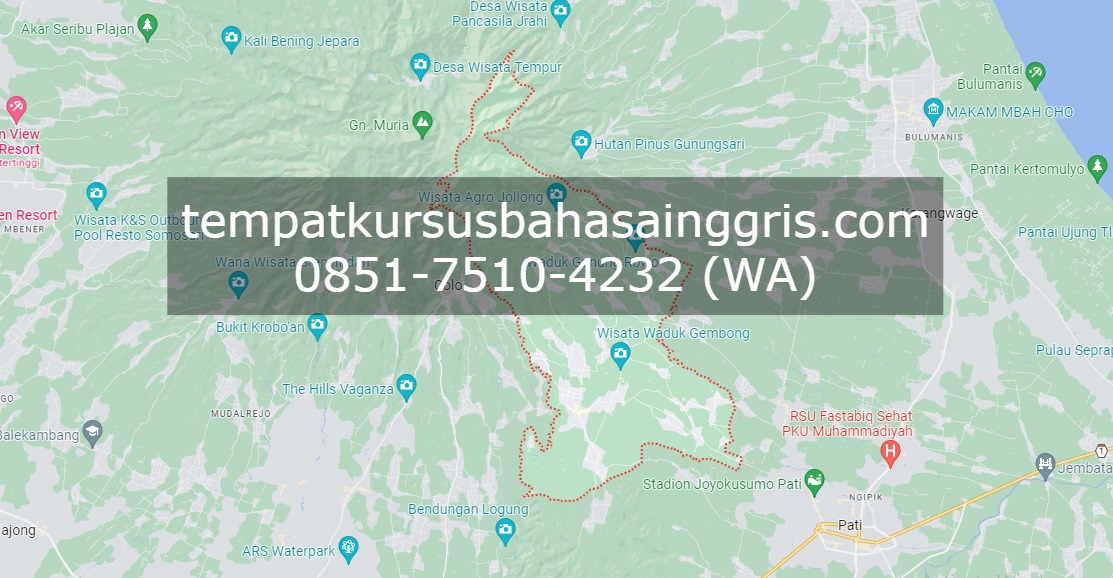 Les Bahasa Inggris di Gembong Pati, Bimbingan Belajar (Bimbel) Bahasa Inggris Gembong Pati, Privat Bahasa Inggris Gembong Pati