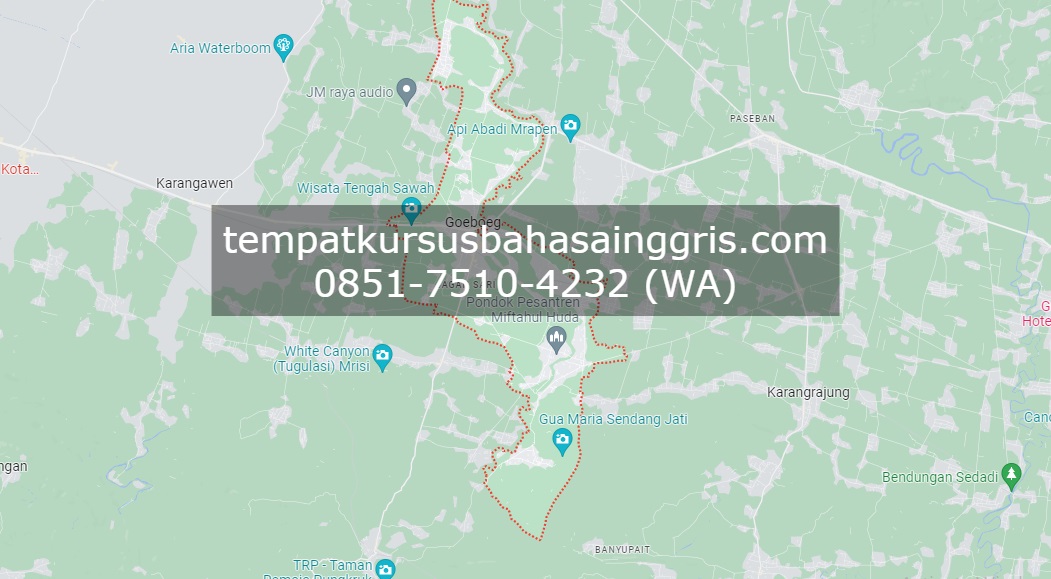 Les Bahasa Inggris di Gubug Grobogan, Bimbingan Belajar (Bimbel) Bahasa Inggris Gubug Grobogan, Privat Bahasa Inggris Gubug Grobogan