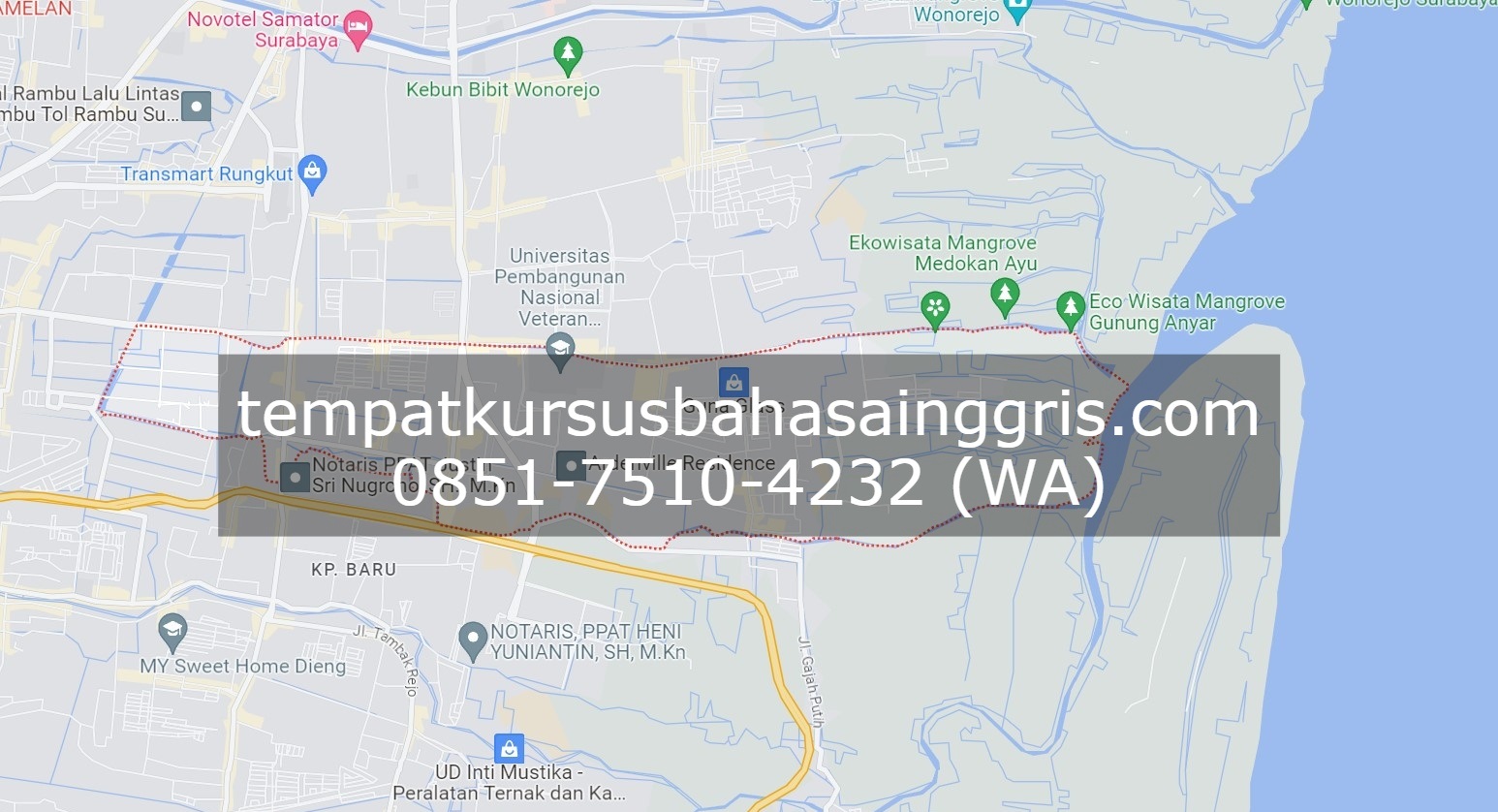 Les Bahasa Inggris di Gununganyar Surabaya, Bimbingan Belajar (Bimbel) Bahasa Inggris Gununganyar Surabaya, Privat Bahasa Inggris Gununganyar Surabaya