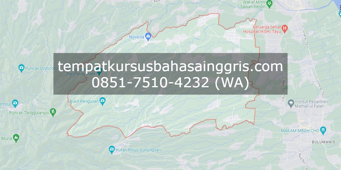 Les Bahasa Inggris di Gunungwungkal Pati, Bimbingan Belajar (Bimbel) Bahasa Inggris Gunungwungkal Pati, Privat Bahasa Inggris Gunungwungkal Pati