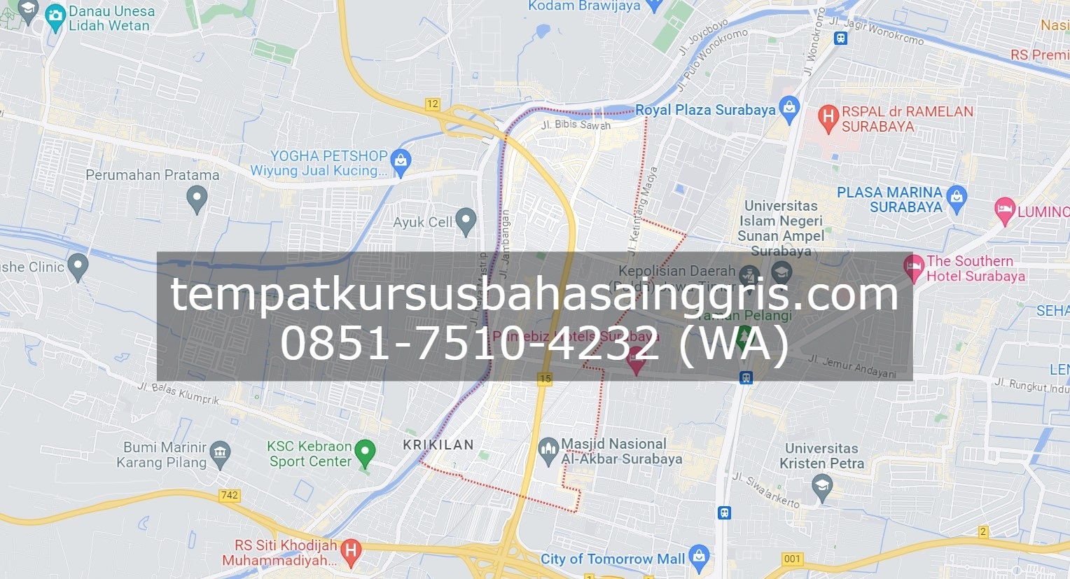 Les Bahasa Inggris di Jambangan Surabaya, Bimbingan Belajar (Bimbel) Bahasa Inggris Jambangan Surabaya, Privat Bahasa Inggris Jambangan Surabaya
