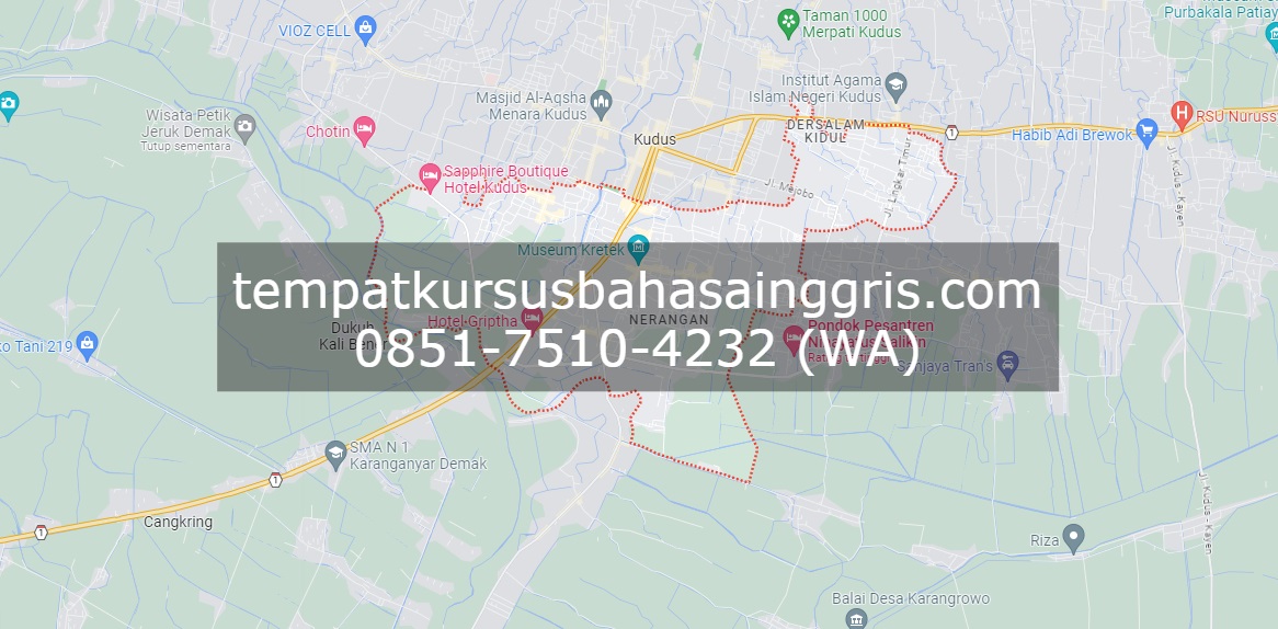 Les Bahasa Inggris di Jati Kudus, Bimbingan Belajar (Bimbel) Bahasa Inggris Jati Kudus, Privat Bahasa Inggris Jati Kudus