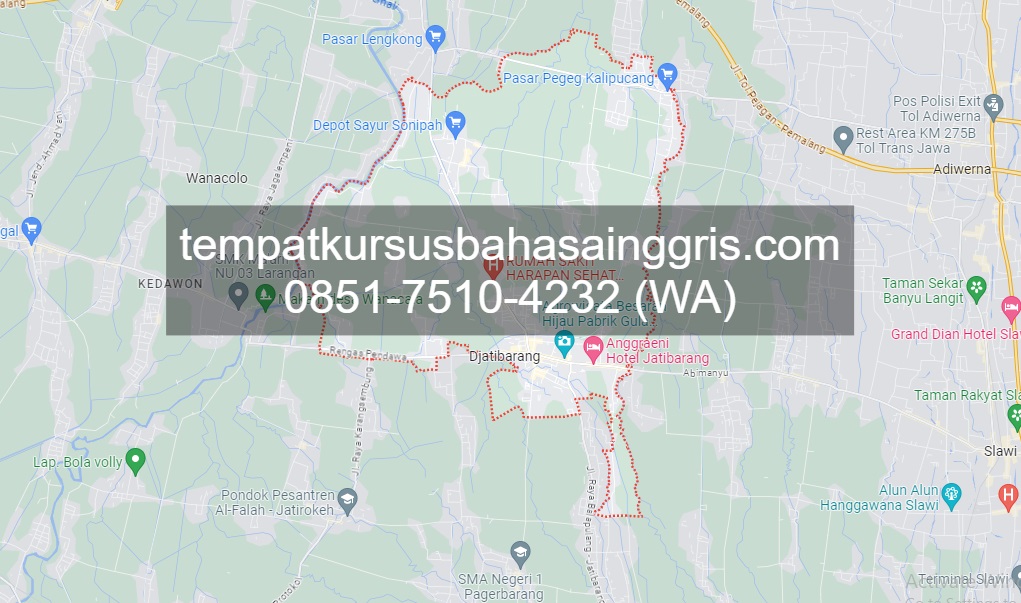 Les Bahasa Inggris di Jatibarang Brebes, Bimbingan Belajar (Bimbel) Bahasa Inggris Jatibarang Brebes, Privat Bahasa Inggris Jatibarang Brebes