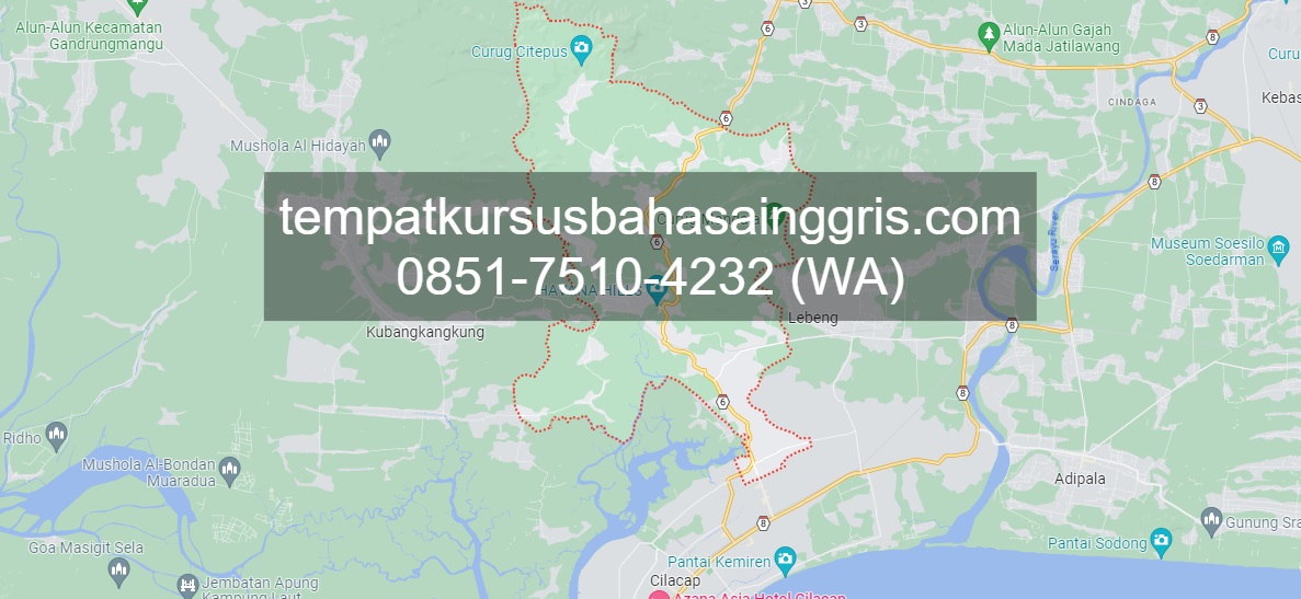 Les Bahasa Inggris di Jeruklegi Cilacap, Bimbingan Belajar (Bimbel) Bahasa Inggris Jeruklegi Cilacap, Privat Bahasa Inggris Jeruklegi Cilacap