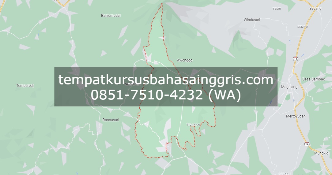 Les Bahasa Inggris di Kajoran Magelang, Bimbingan Belajar (Bimbel) Bahasa Inggris Kajoran Magelang, Privat Bahasa Inggris Kajoran Magelang