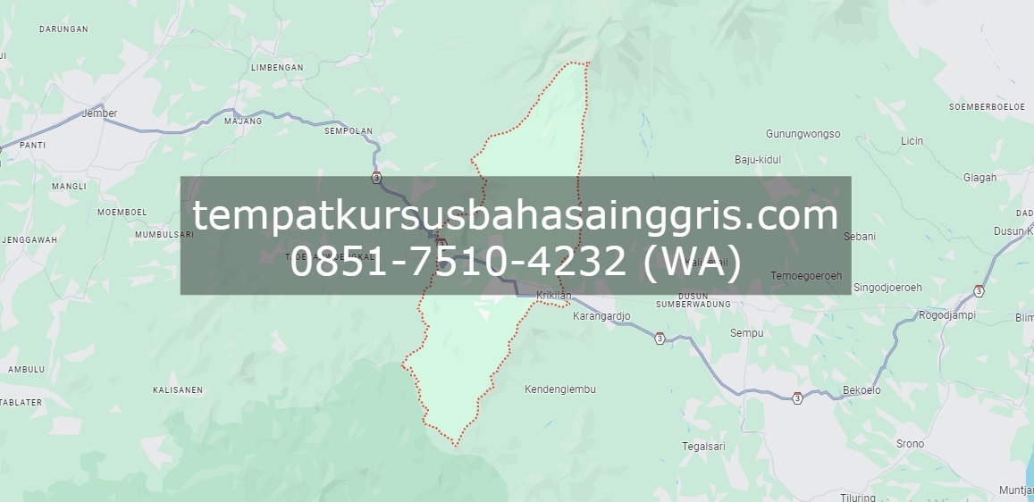 Les Bahasa Inggris di Kalibaru Banyuwangi, Bimbingan Belajar (Bimbel) Bahasa Inggris Kalibaru Banyuwangi, Privat Bahasa Inggris Kalibaru Banyuwangi