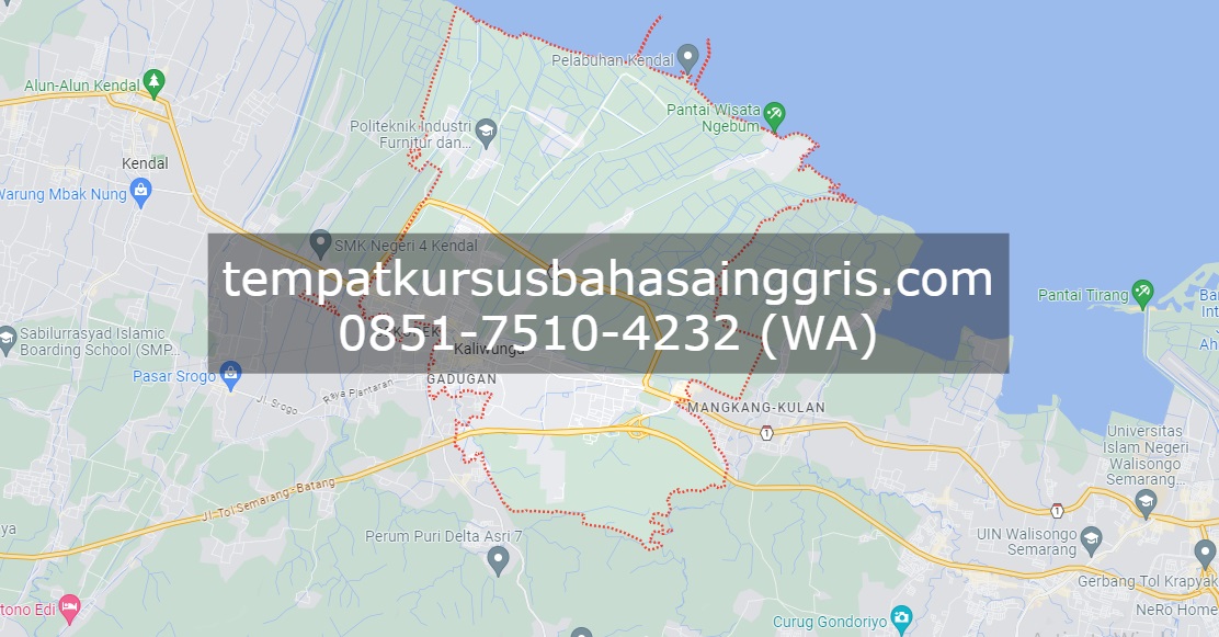 Les Bahasa Inggris di Kaliwungu Kendal, Bimbingan Belajar (Bimbel) Bahasa Inggris Kaliwungu Kendal, Privat Bahasa Inggris Kaliwungu Kendal