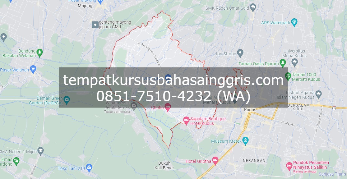 Les Bahasa Inggris di Kaliwungu Kudus, Bimbingan Belajar (Bimbel) Bahasa Inggris Kaliwungu Kudus, Privat Bahasa Inggris Kaliwungu Kudus
