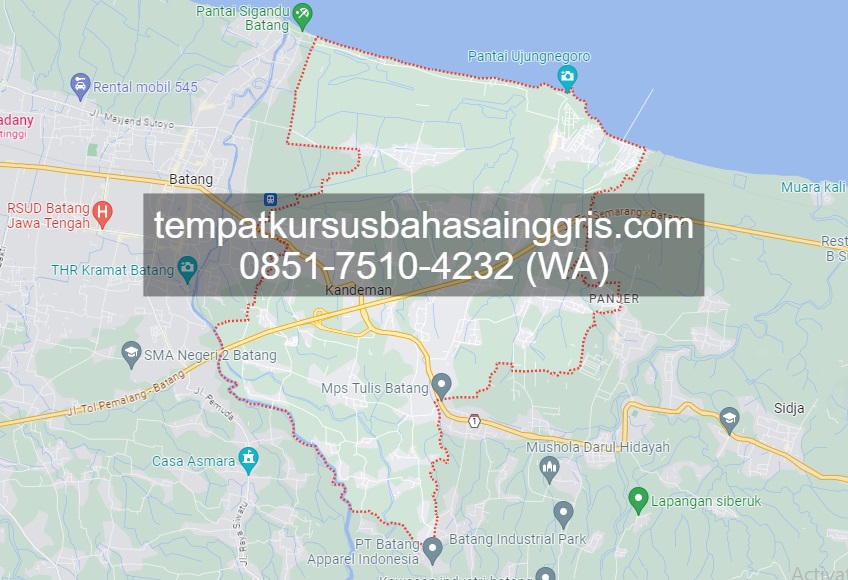 Les Bahasa Inggris di Kandeman Batang, Bimbingan Belajar (Bimbel) Bahasa Inggris Kandeman Batang, Privat Bahasa Inggris Kandeman Batang
