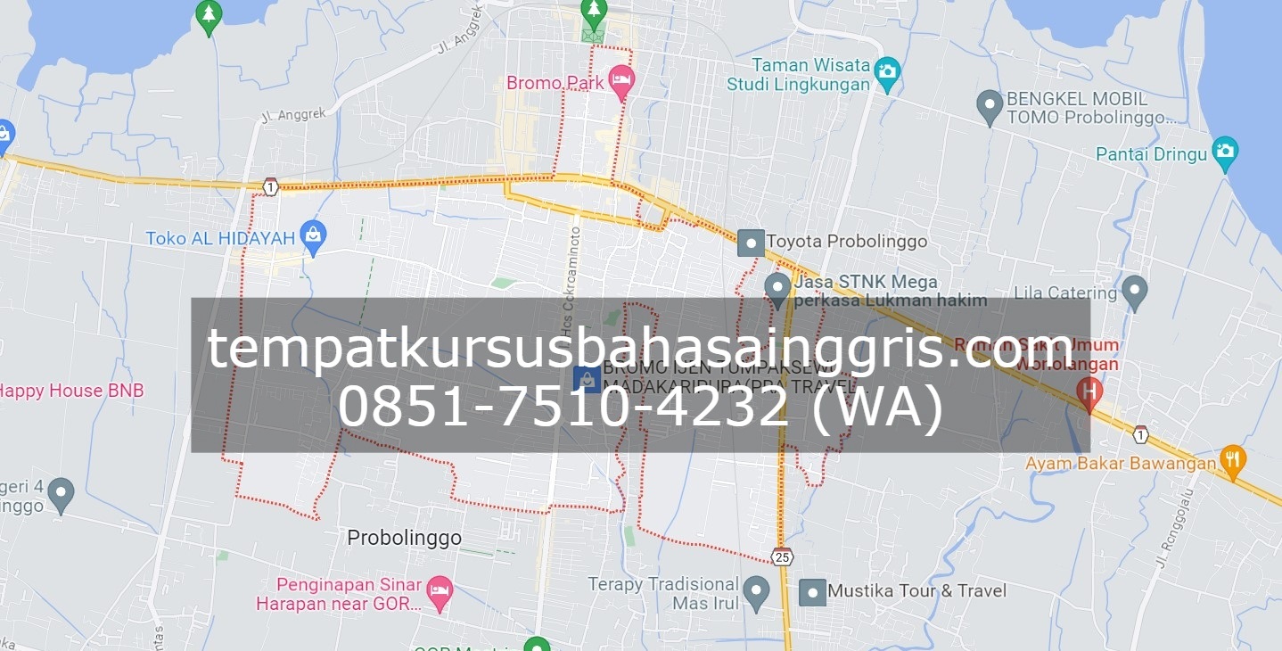Les Bahasa Inggris di Kanigaran Probolinggo, Bimbingan Belajar (Bimbel) Bahasa Inggris Kanigaran Probolinggo, Privat Bahasa Inggris Kanigaran Probolinggo