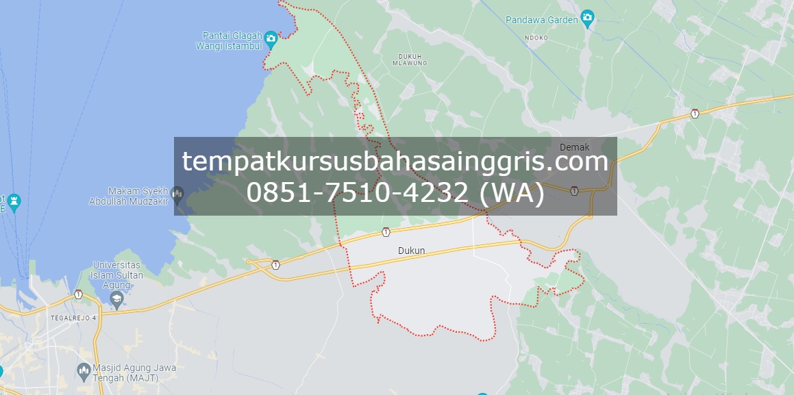 Les Bahasa Inggris di Karang Tengah Demak, Bimbingan Belajar (Bimbel) Bahasa Inggris Karang Tengah Demak, Privat Bahasa Inggris Karang Tengah Demak