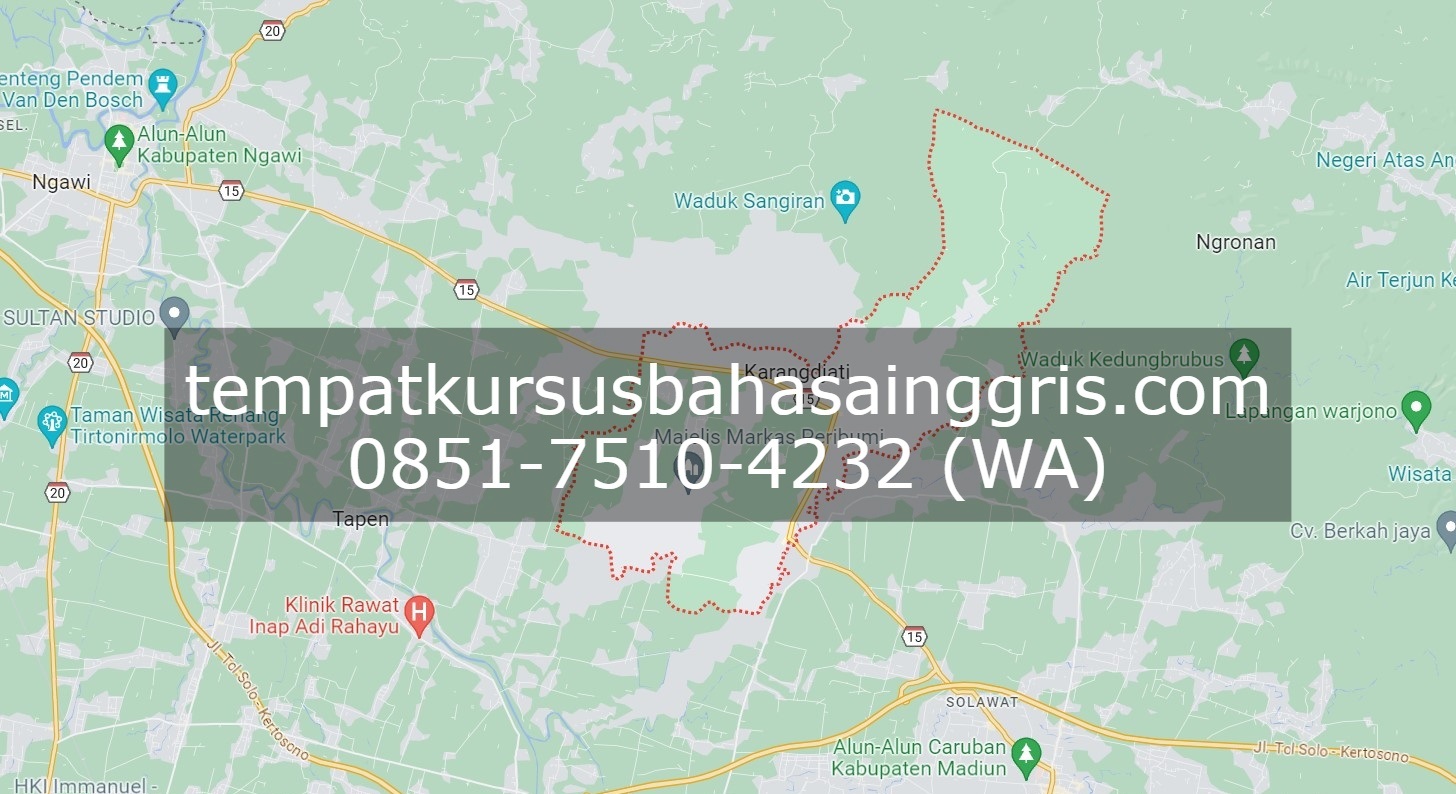  Les Bahasa Inggris di Karangjati Ngawi, Bimbingan Belajar (Bimbel) Bahasa Inggris Karangjati Ngawi, Privat Bahasa Inggris Karangjati Ngawi