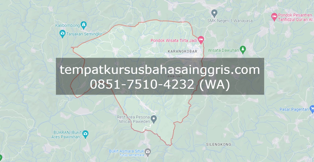 Les Bahasa Inggris di Karangkobar Banjarnegara, Bimbingan Belajar (Bimbel) Bahasa Inggris Karangkobar Banjarnegara, Privat Bahasa Inggris Karangkobar Banjarnegara