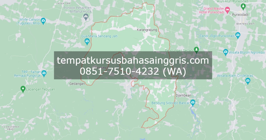 Les Bahasa Inggris di Karangrayung Grobogan, Bimbingan Belajar (Bimbel) Bahasa Inggris Karangrayung Grobogan, Privat Bahasa Inggris Karangrayung Grobogan