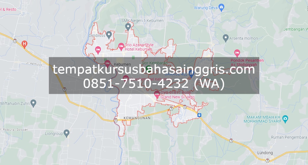 Les Bahasa Inggris di Kebumen, Bimbingan Belajar (Bimbel) Bahasa Inggris Kebumen, Privat Bahasa Inggris Kebumen