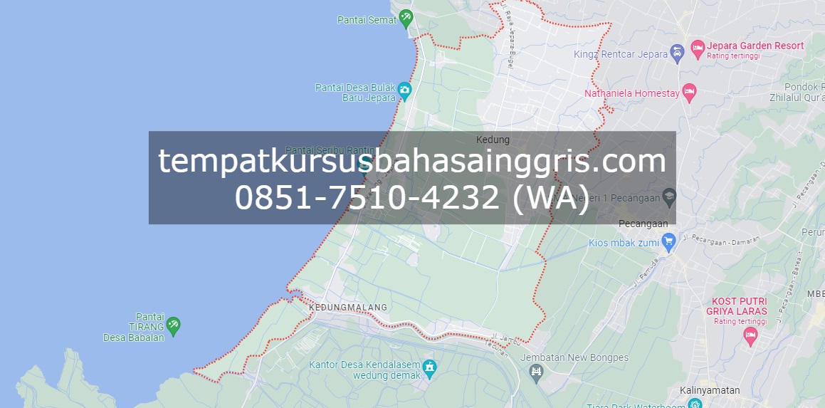 Les Bahasa Inggris di Kedung Jepara, Bimbingan Belajar (Bimbel) Bahasa Inggris Kedung Jepara, Privat Bahasa Inggris Kedung Jepara