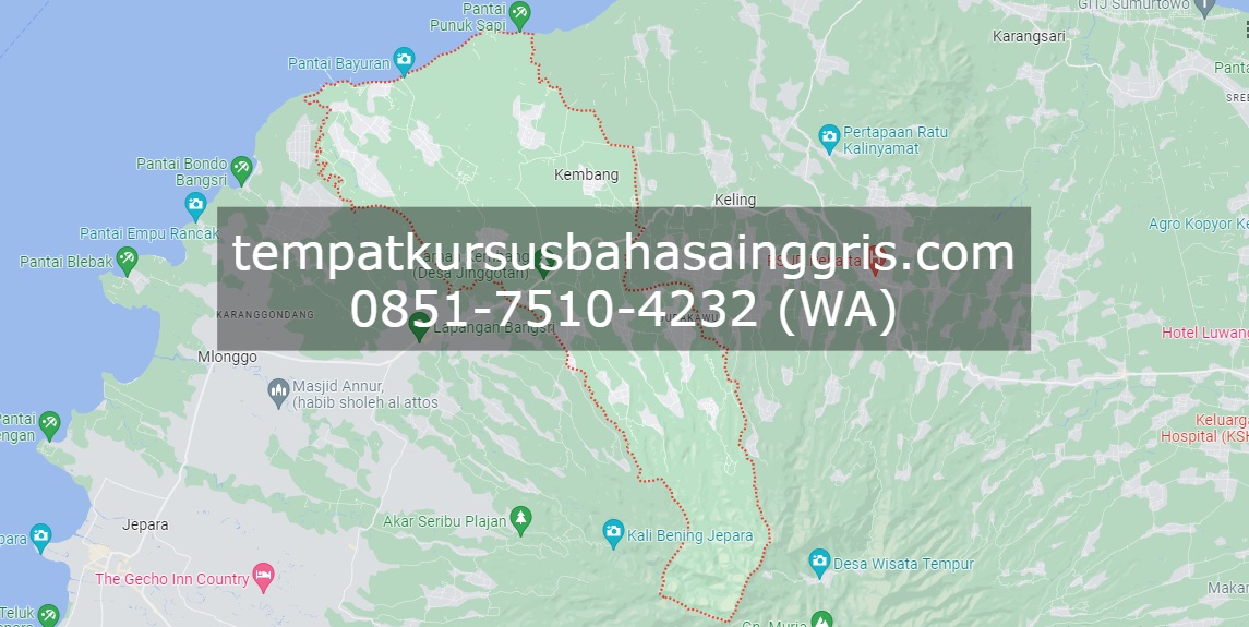 Les Bahasa Inggris di Kembang Jepara, Bimbingan Belajar (Bimbel) Bahasa Inggris Kembang Jepara, Privat Bahasa Inggris Kembang Jepara