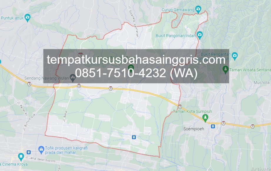Les Bahasa Inggris di Kemranjen Banyumas, Bimbingan Belajar (Bimbel) Bahasa Inggris Kemranjen Banyumas, Privat Bahasa Inggris Kemranjen Banyumas