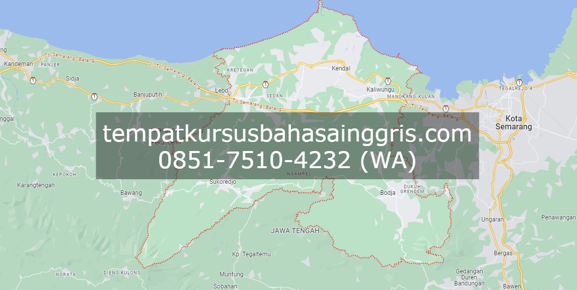 Les Bahasa Inggris di Kendal, Bimbingan Belajar (Bimbel) Bahasa Inggris Kendal, Privat Bahasa Inggris Kendal