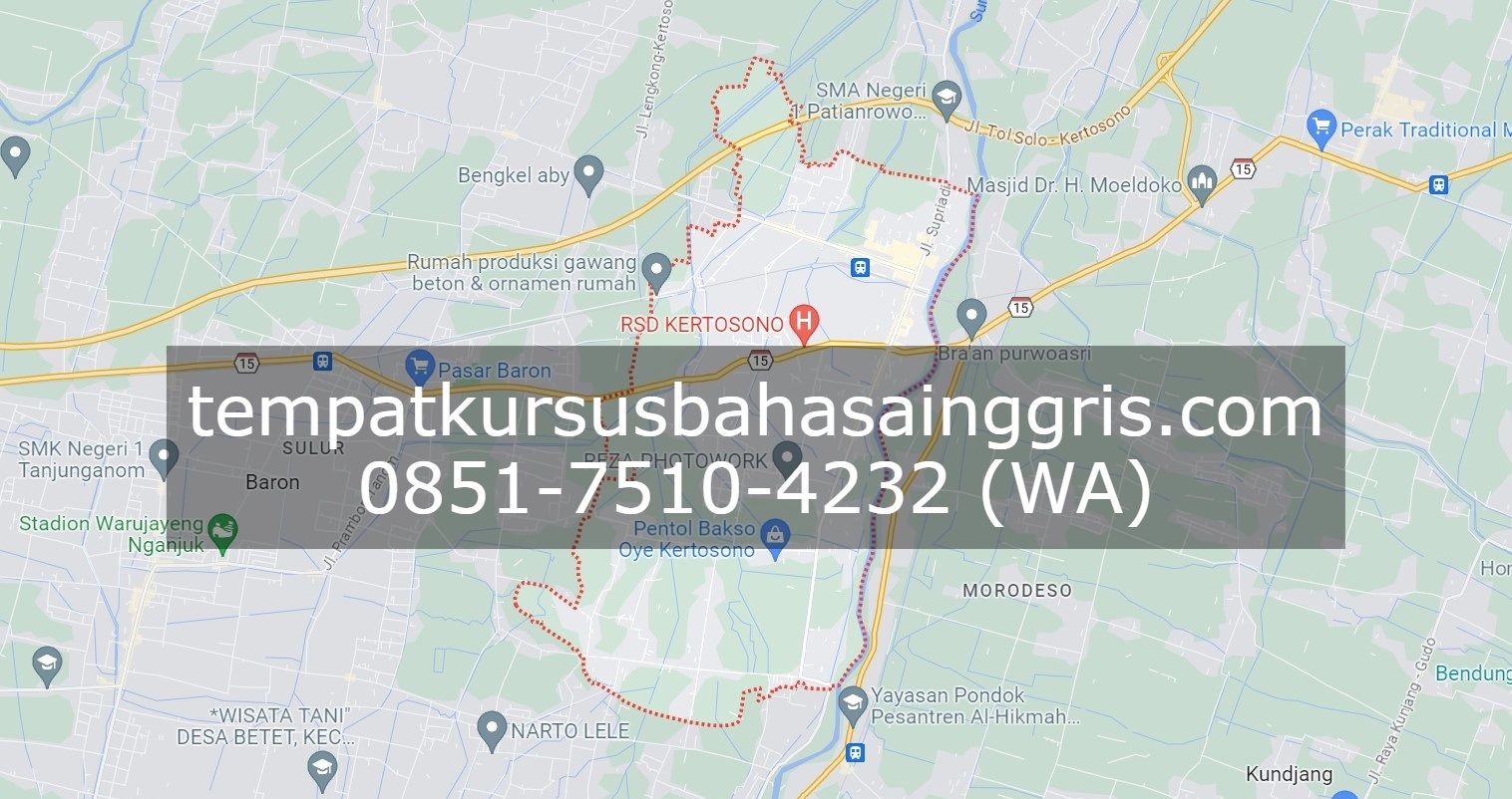 Les Bahasa Inggris di Kertosono Nganjuk, Bimbingan Belajar (Bimbel) Bahasa Inggris Kertosono Nganjuk, Privat Bahasa Inggris Kertosono Nganjuk
