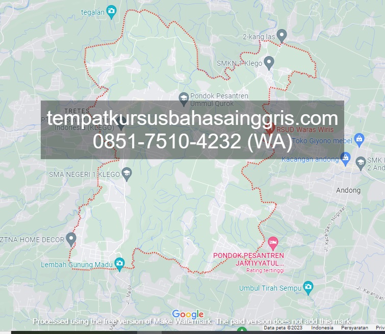 Les Bahasa Inggris di Klego Boyolali, Bimbingan Belajar (Bimbel) Bahasa Inggris Klego Boyolali, Privat Bahasa Inggris Klego Boyolali