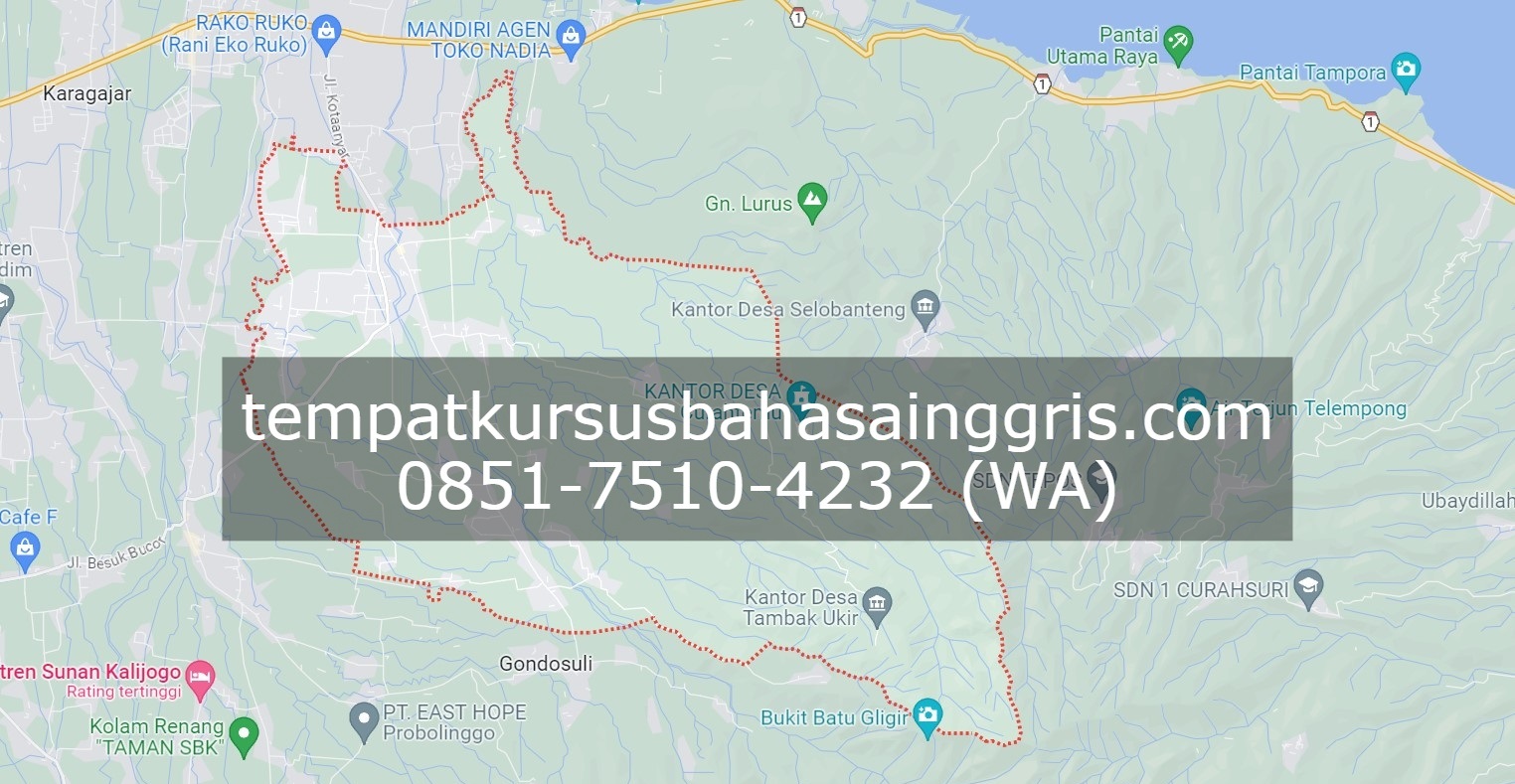Les Bahasa Inggris di Kota Anyar Probolinggo, Bimbingan Belajar (Bimbel) Bahasa Inggris Kota Anyar Probolinggo, Privat Bahasa Inggris Kota Anyar Probolinggo