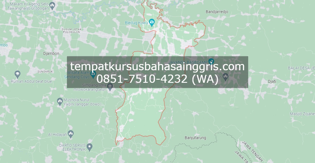 Les Bahasa Inggris di Kradenan Grobogan, Bimbingan Belajar (Bimbel) Bahasa Inggris Kradenan Grobogan, Privat Bahasa Inggris Kradenan Grobogan