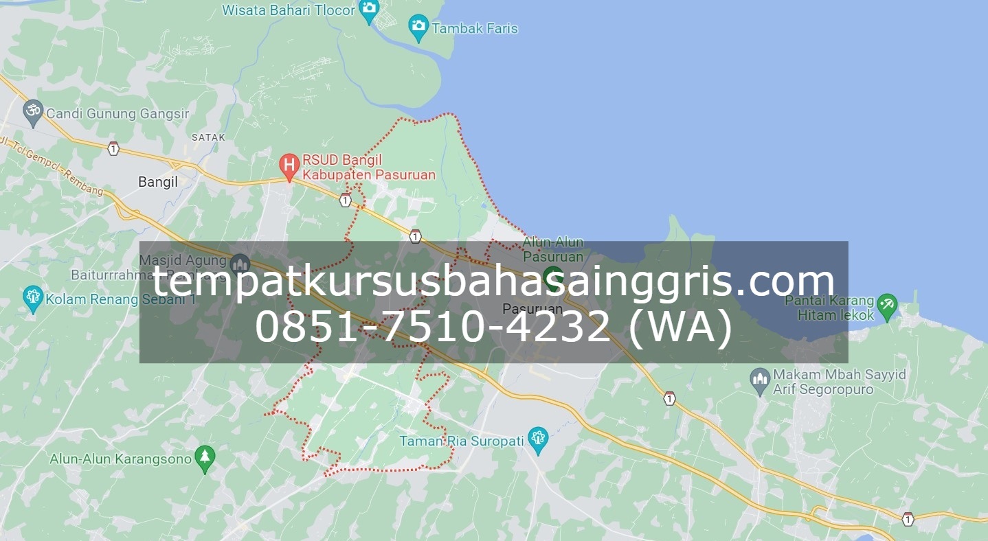 Les Bahasa Inggris di Kraton Pasuruan, Bimbingan Belajar (Bimbel) Bahasa Inggris Kraton Pasuruan, Privat Bahasa Inggris Kraton Pasuruan.