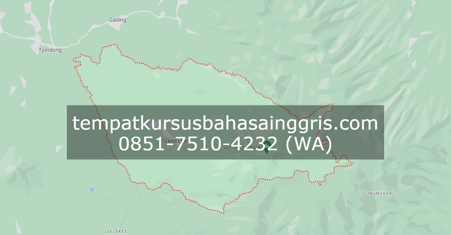 Les Bahasa Inggris di Krucil Probolinggo, Bimbingan Belajar (Bimbel) Bahasa Inggris Krucil Probolinggo, Privat Bahasa Inggris Krucil Probolinggo
