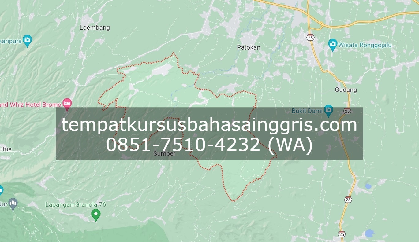 Les Bahasa Inggris di Kuripan Probolinggo, Bimbingan Belajar (Bimbel) Bahasa Inggris Kuripan Probolinggo, Privat Bahasa Inggris Kuripan Probolinggo