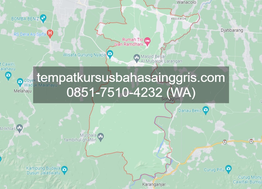 Les Bahasa Inggris di Larangan Brebes, Bimbingan Belajar (Bimbel) Bahasa Inggris Larangan Brebes, Privat Bahasa Inggris Larangan Brebes