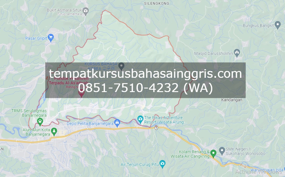 Les Bahasa Inggris di Madukara Banjarnegara, Bimbingan Belajar (Bimbel) Bahasa Inggris Madukara Banjarnegara, Privat Bahasa Inggris Madukara Banjarnegara