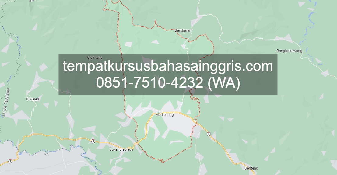 Les Bahasa Inggris di Majenang Cilacap, Bimbingan Belajar (Bimbel) Bahasa Inggris Majenang Cilacap, Privat Bahasa Inggris Majenang Cilacap