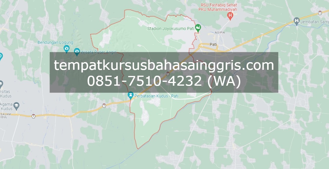 Les Bahasa Inggris di Margorejo Pati, Bimbingan Belajar (Bimbel) Bahasa Inggris Margorejo Pati, Privat Bahasa Inggris Margorejo Pati