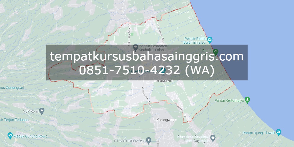Les Bahasa Inggris di Margoyoso Pati, Bimbingan Belajar (Bimbel) Bahasa Inggris Margoyoso Pati, Privat Bahasa Inggris Margoyoso Pati