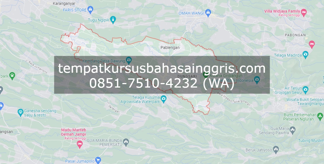 Les Bahasa Inggris di Matesih Karanganyar, Bimbingan Belajar (Bimbel) Bahasa Inggris Matesih Karanganyar, Privat Bahasa Inggris Matesih Karanganyar