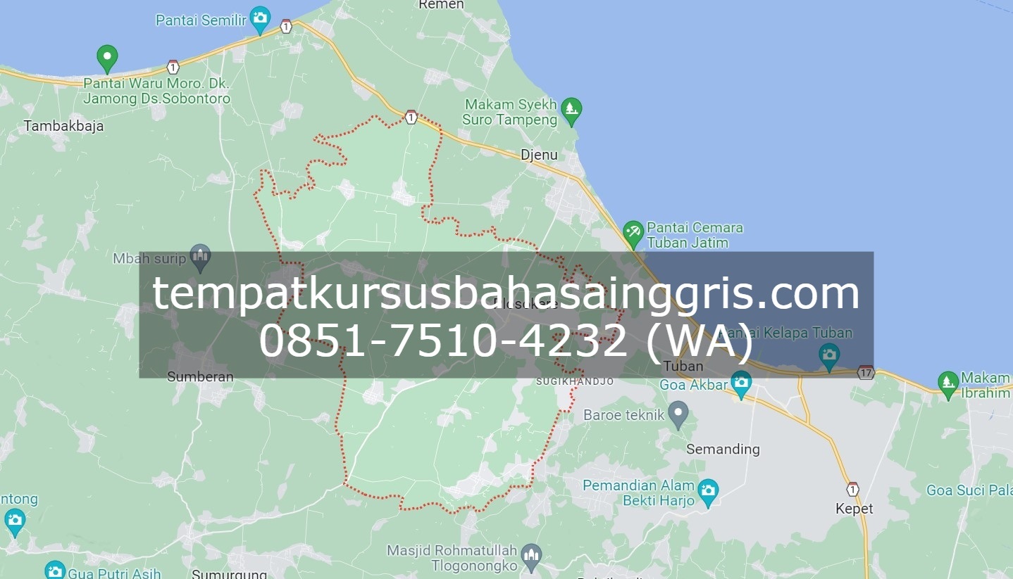 Les Bahasa Inggris di Merakurak Tuban, Bimbingan Belajar (Bimbel) Bahasa Inggris Merakurak Tuban, Privat Bahasa Inggris Merakurak Tuban