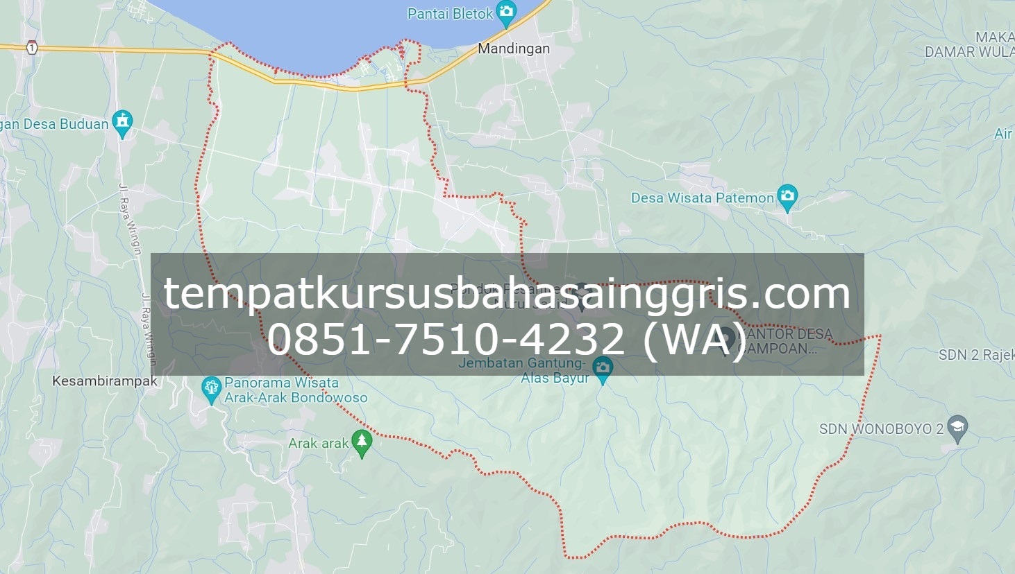 Les Bahasa Inggris di Mlandingan Situbondo, Bimbingan Belajar (Bimbel) Bahasa Inggris Mlandingan Situbondo, Privat Bahasa Inggris Mlandingan Situbondo