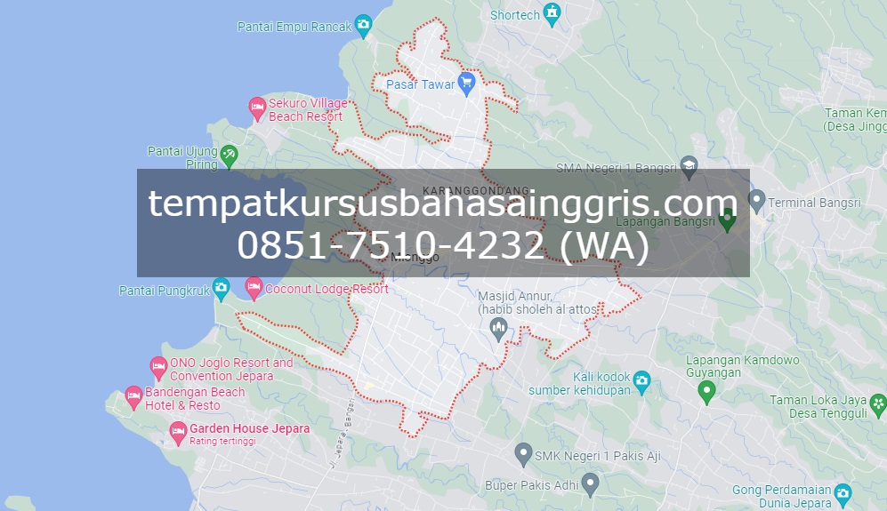 Les Bahasa Inggris di Mlonggo Jepara, Bimbingan Belajar (Bimbel) Bahasa Inggris Mlonggo Jepara, Privat Bahasa Inggris Mlonggo Jepara