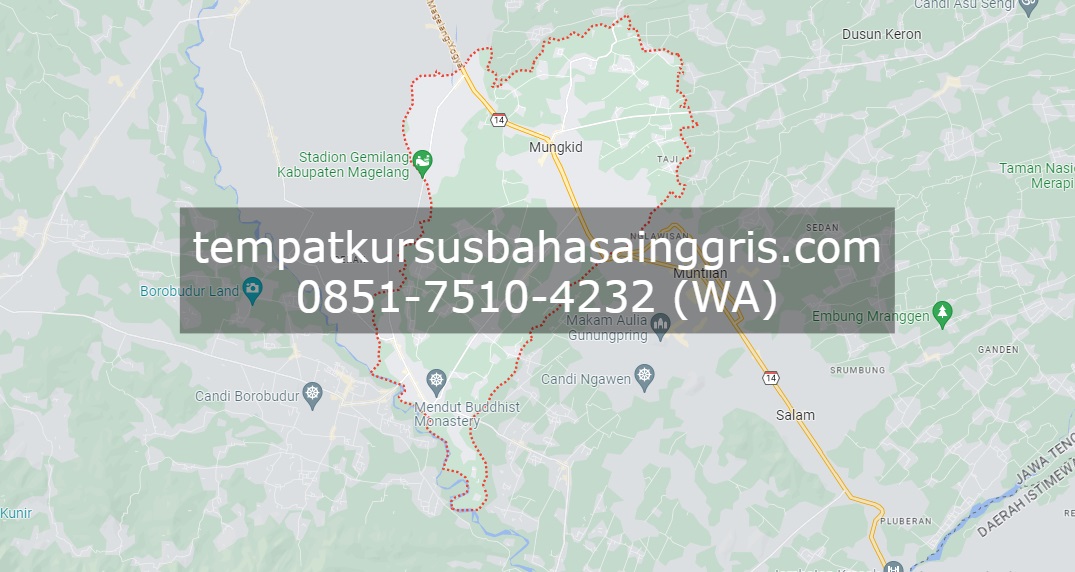 Les Bahasa Inggris di Mungkid Magelang, Bimbingan Belajar (Bimbel) Bahasa Inggris Mungkid Magelang, Privat Bahasa Inggris Mungkid Magelang