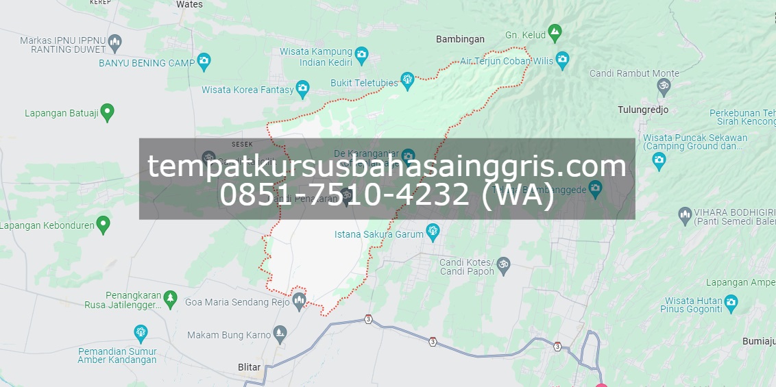 Les Bahasa Inggris di Nglegok Blitar, Bimbingan Belajar (Bimbel) Bahasa Inggris Nglegok Blitar, Privat Bahasa Inggris Nglegok Blitar