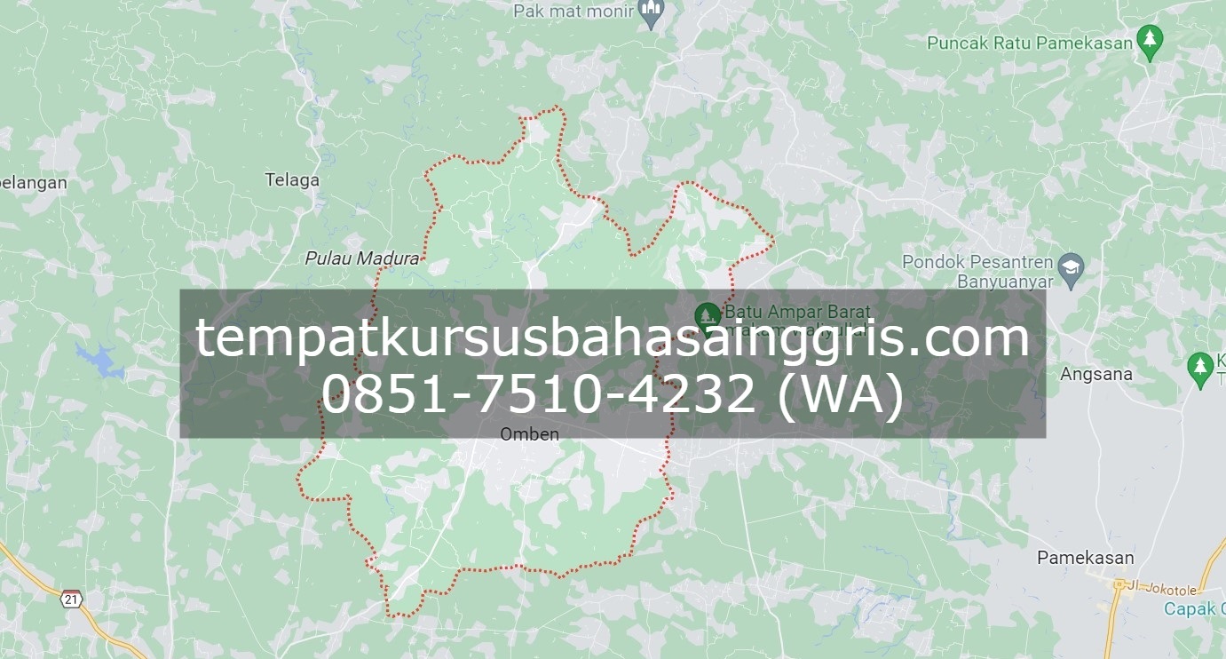 Les Bahasa Inggris di Omben Sampang, Bimbingan Belajar (Bimbel) Bahasa Inggris Omben Sampang, Privat Bahasa Inggris Omben Sampang