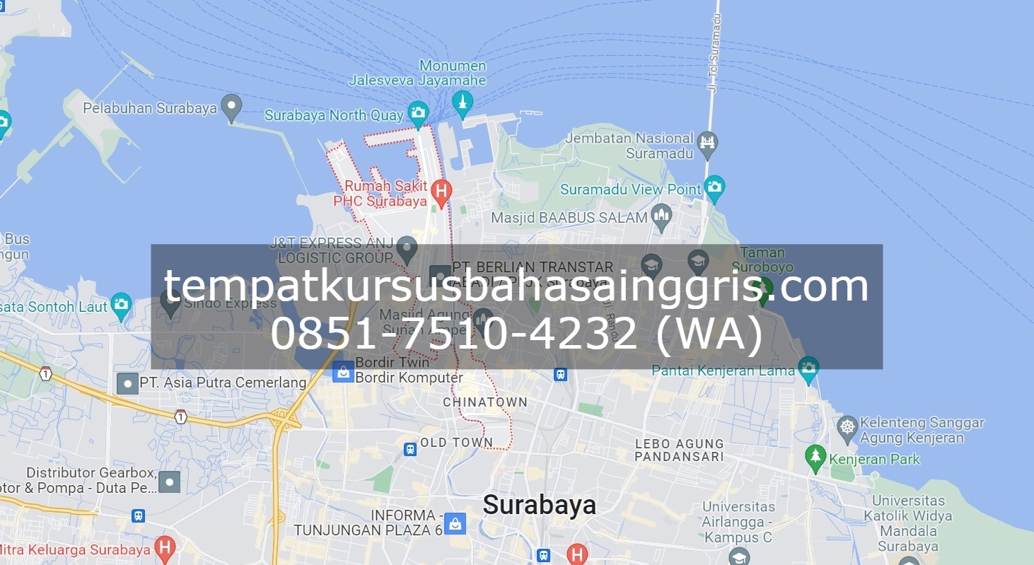Les Bahasa Inggris di Pabean Cantikan Surabaya, Bimbingan Belajar (Bimbel) Bahasa Inggris Pabean Cantikan Surabaya, Privat Bahasa Inggris Pabean Cantikan Surabaya