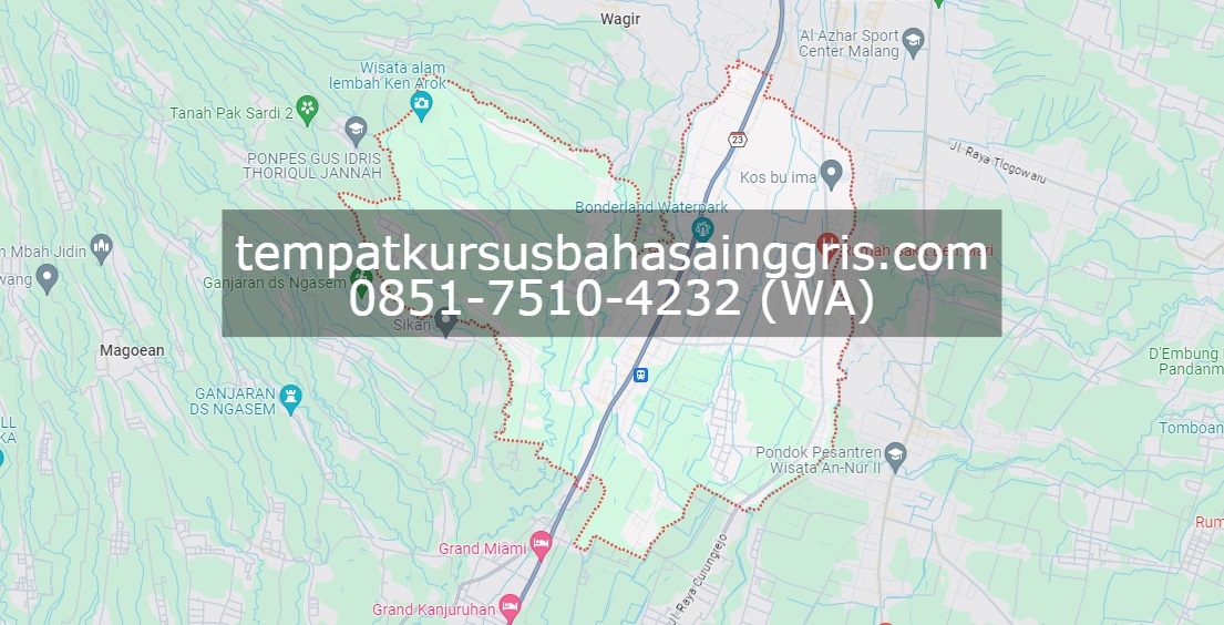 Les Bahasa Inggris di Pakisaji Malang, Bimbingan Belajar (Bimbel) Bahasa Inggris Pakisaji Malang, Privat Bahasa Inggris Pakisaji Malang