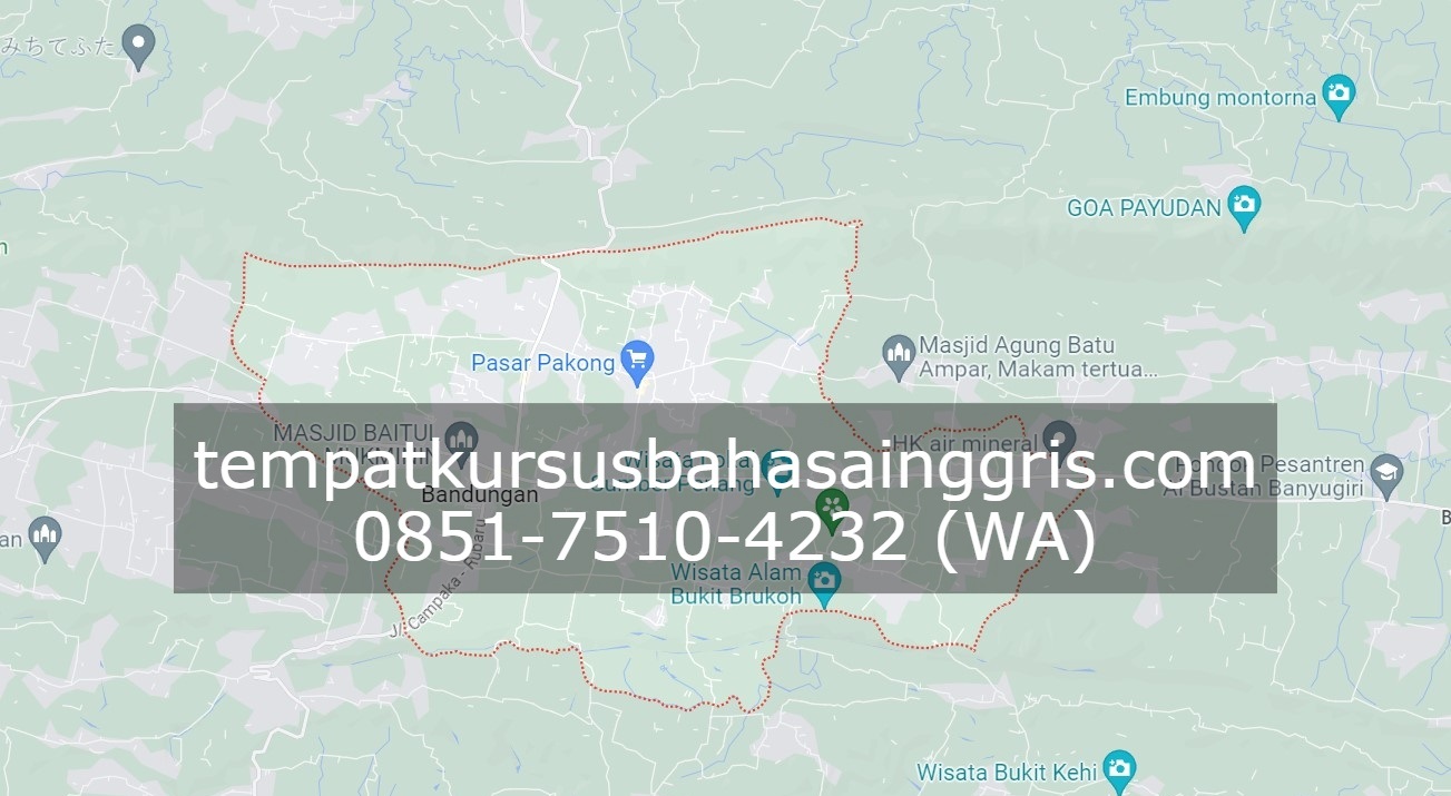 Les Bahasa Inggris di Pakong Pamekasan, Bimbingan Belajar (Bimbel) Bahasa Inggris Pakong Pamekasan, Privat Bahasa Inggris Pakong Pamekasan
