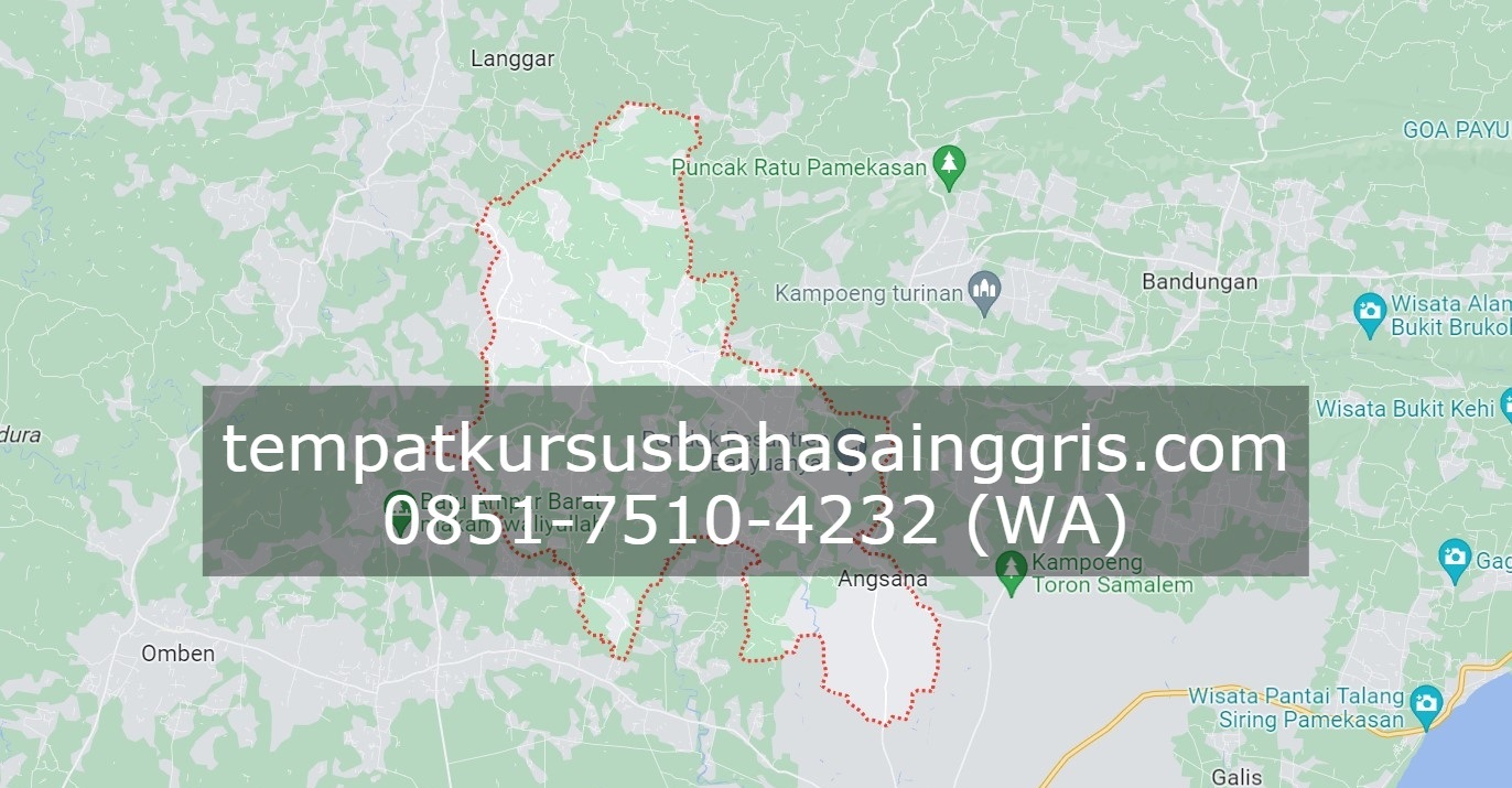 Les Bahasa Inggris di Palenga'an Pamekasan, Bimbingan Belajar (Bimbel) Bahasa Inggris Palenga'an Pamekasan, Privat Bahasa Inggris Palenga'an Pamekasan