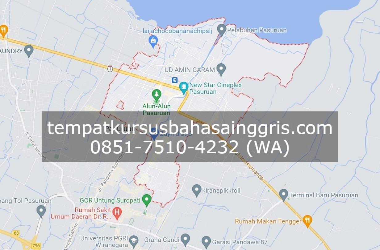 Les Bahasa Inggris di Panggungrejo Pasuruan, Bimbingan Belajar (Bimbel) Bahasa Inggris Panggungrejo Pasuruan, Privat Bahasa Inggris Panggungrejo Pasuruan
